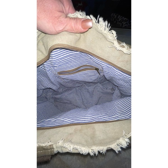 USA WEEKENDER CANVAS TOTE-MADE OUT OF A MILITARY TENT - Picture 5 of 5